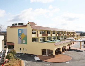 画像：兵庫県立のじぎく特別支援学校教室棟建築・特殊基礎工事
