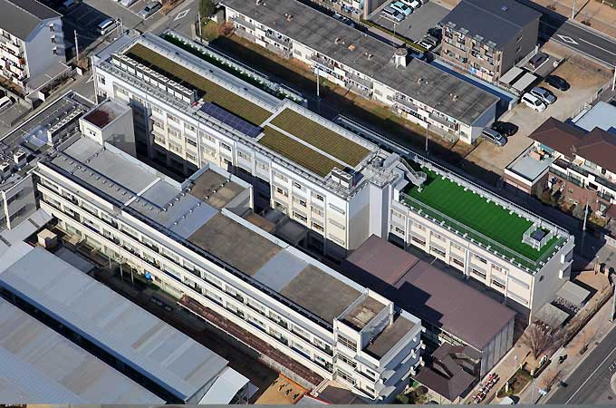 画像：高木小学校北校舎建替工事