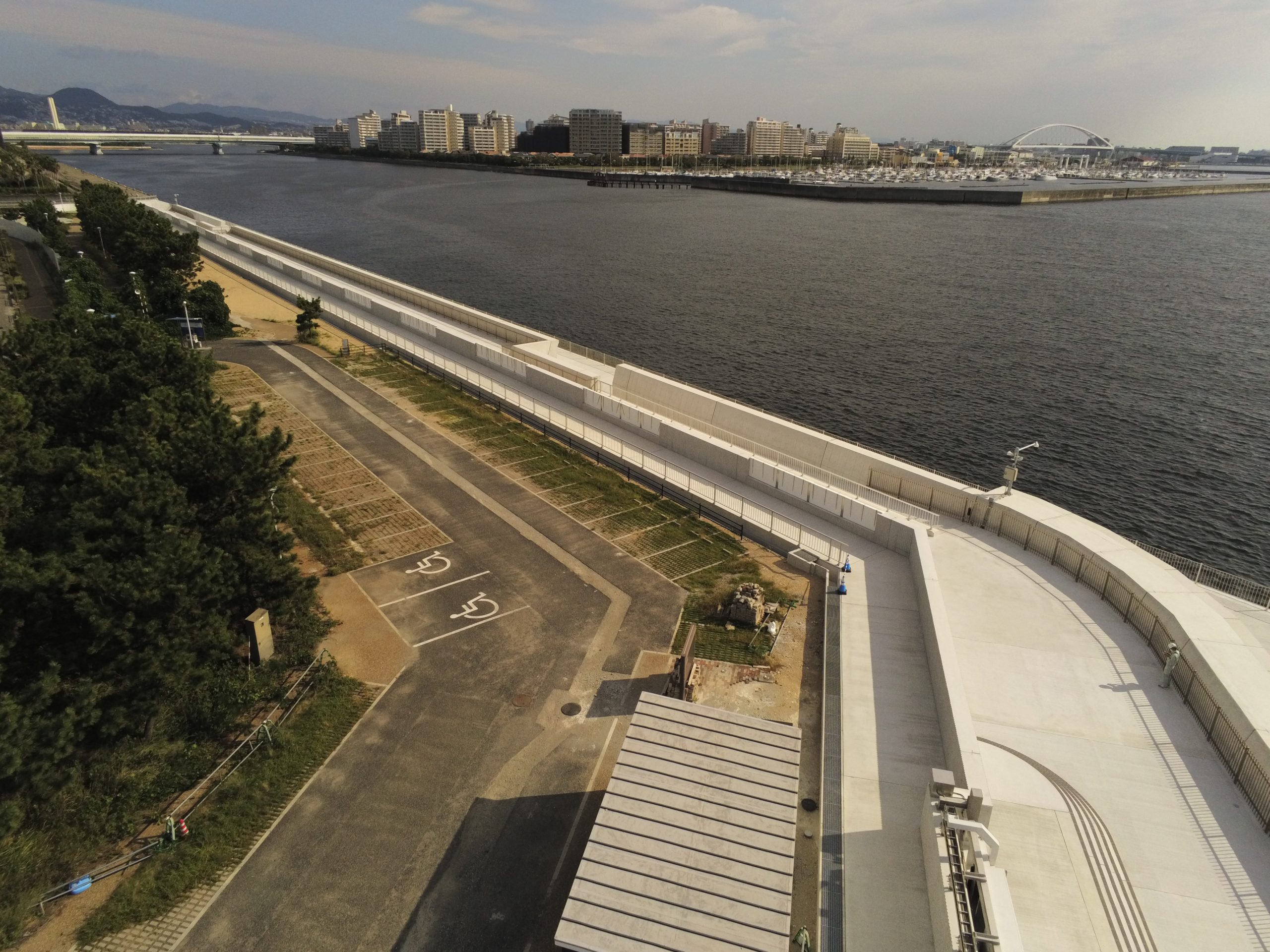 画像：尼崎西宮芦屋港海岸　南芦屋浜東護岸改修工事（その１）